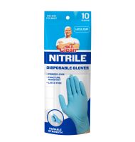 243058 Mr. Clean Nitrile Disposable Gloves, 10-Count-main-1